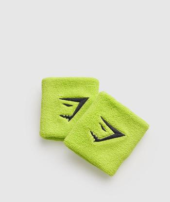 Gymshark Sharkhead Sweat Bands Utrustning Accessories Gröna | SE 4185SGL